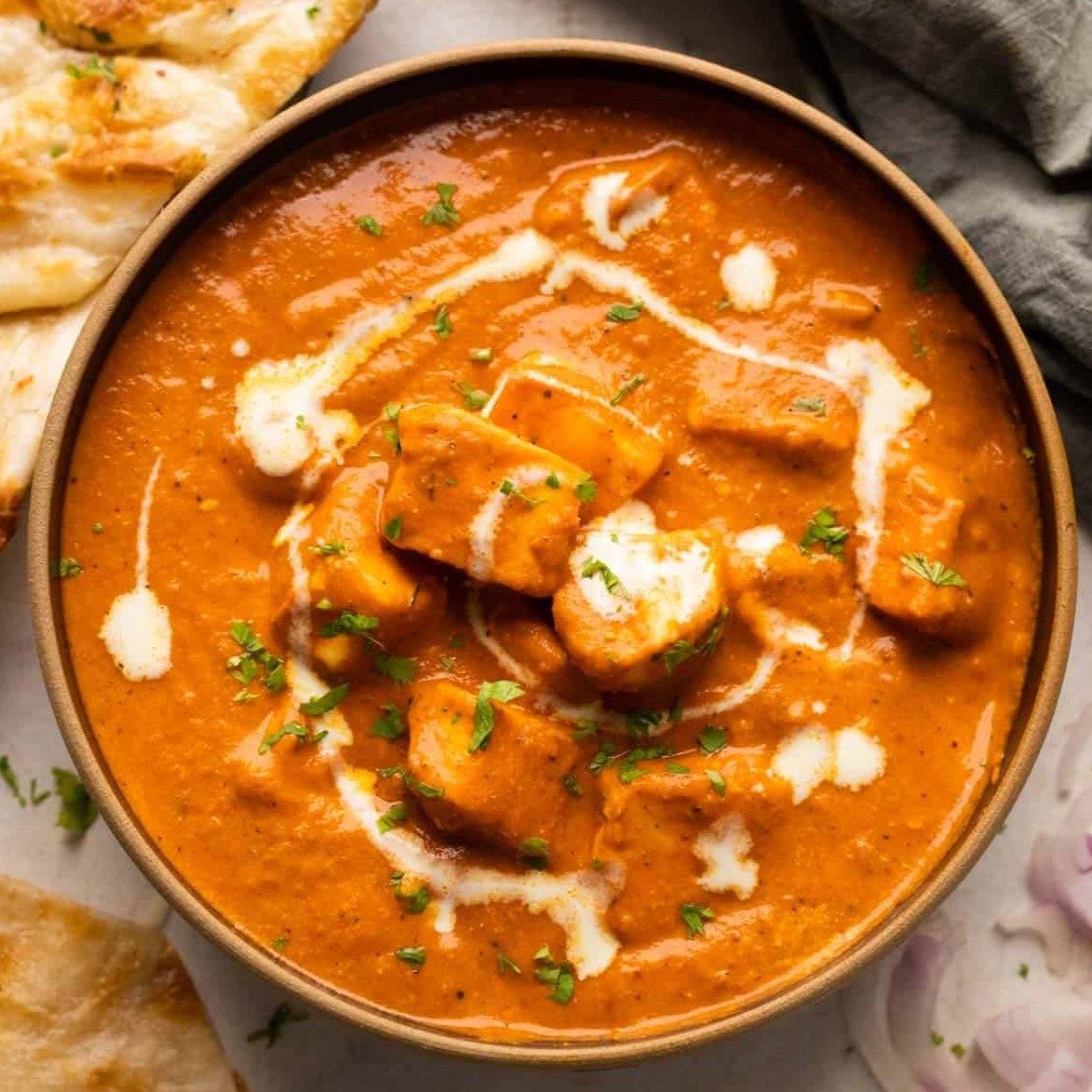 Paneer Butter Masala.