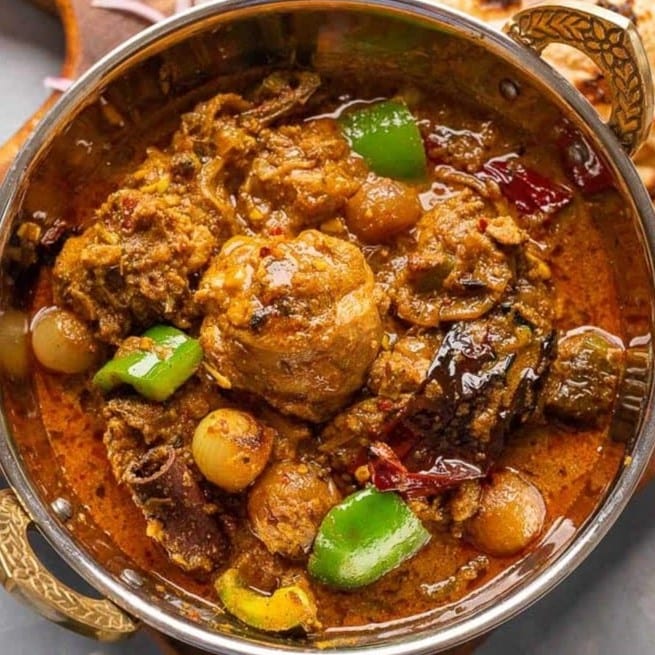 Kadai Chicken.