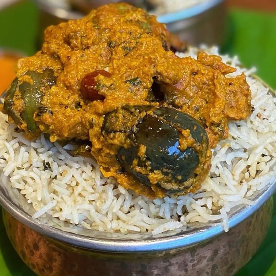 Gutti Vankaya Pulav.
