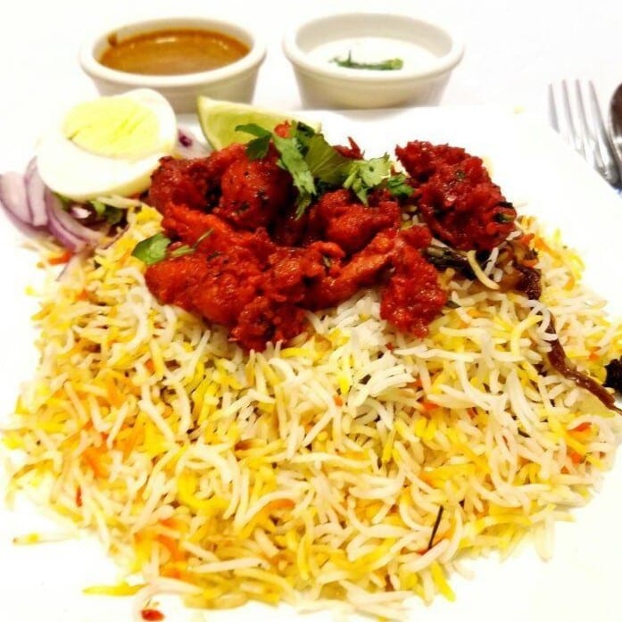 Vijayawada Boneless Chicken Biryani.