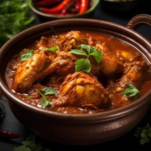 Andhra Chicken.