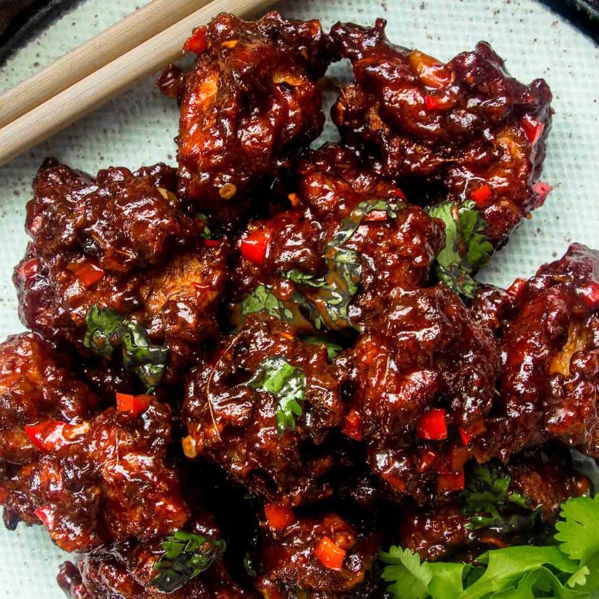 Chicken Manchurian.