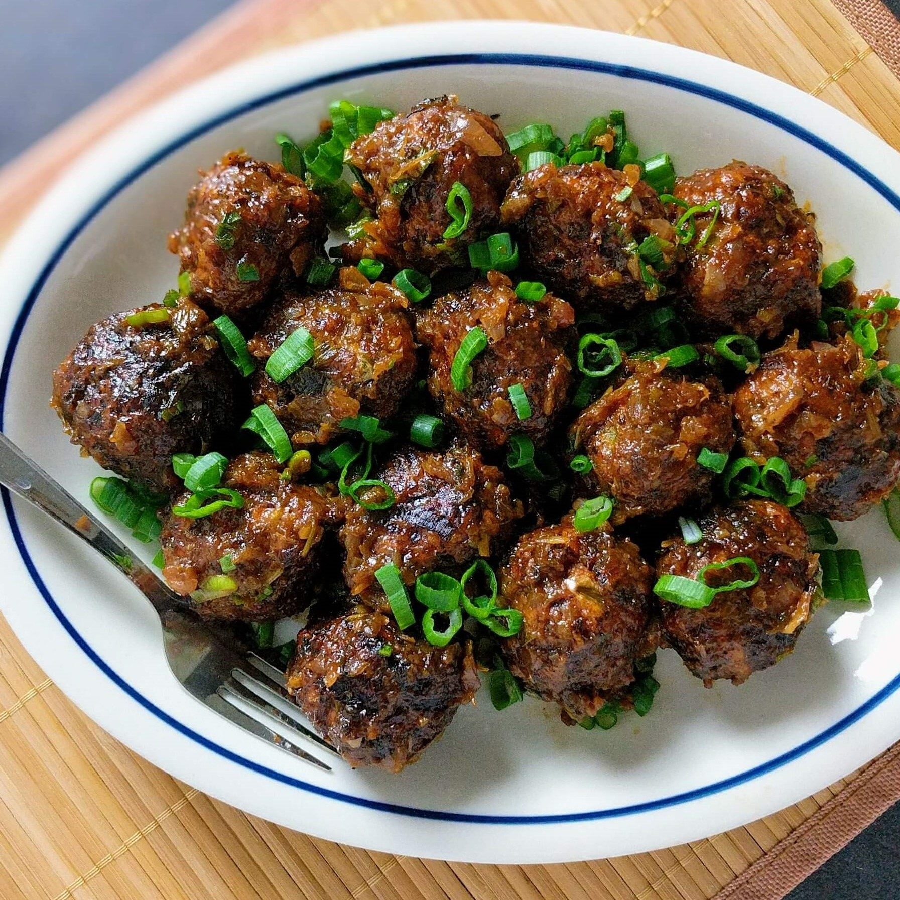 Veg Manchurian.