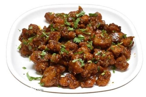 Chicken Manchurian.