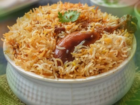 Karimnagar Chicken Cashew Pulav.
